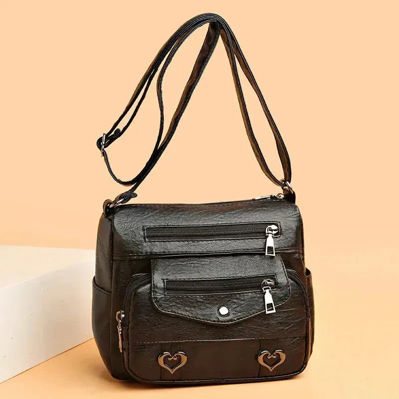 Vintage Schultertasche für Damen