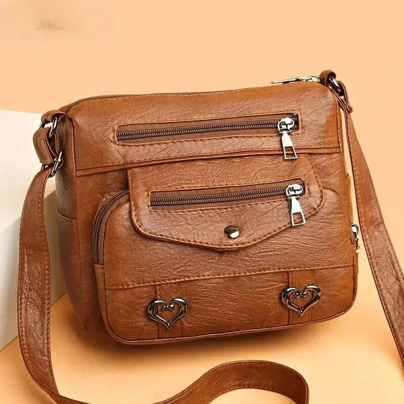 Vintage Schultertasche für Damen