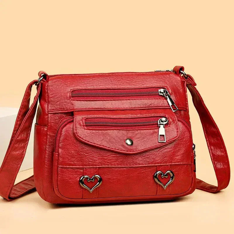 Vintage Schultertasche für Damen