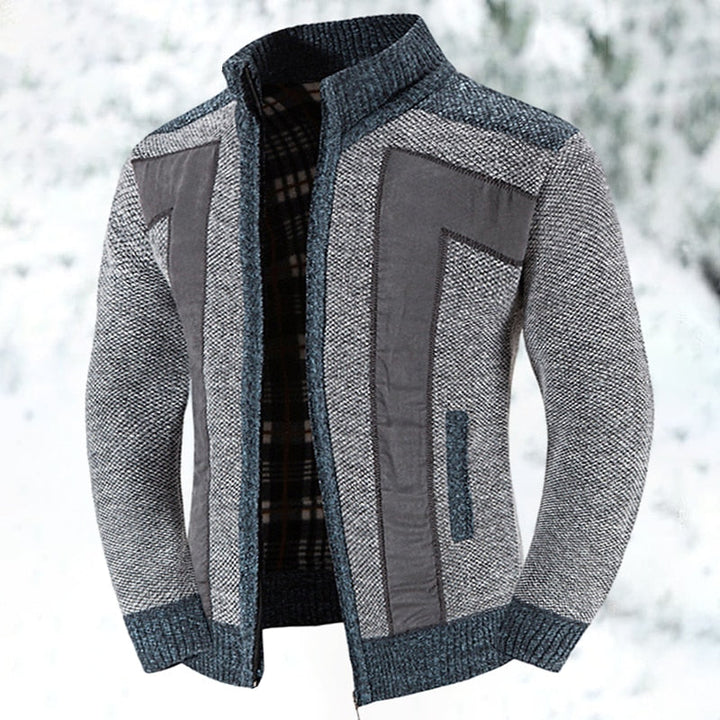 Kian | Herren Langarm-Cardigan mit Taschen