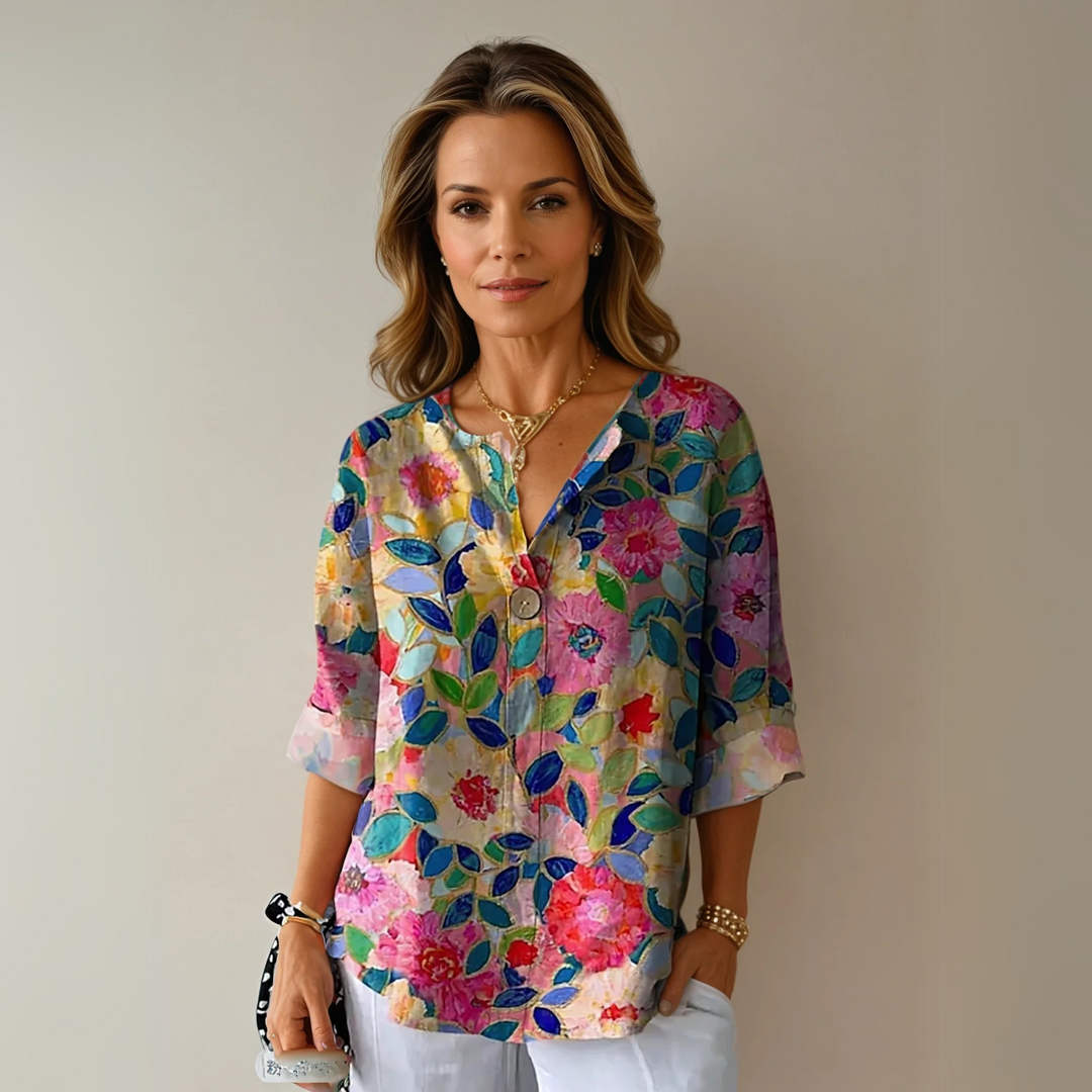 Arlene | Schicke Bluse mit floralem Druck