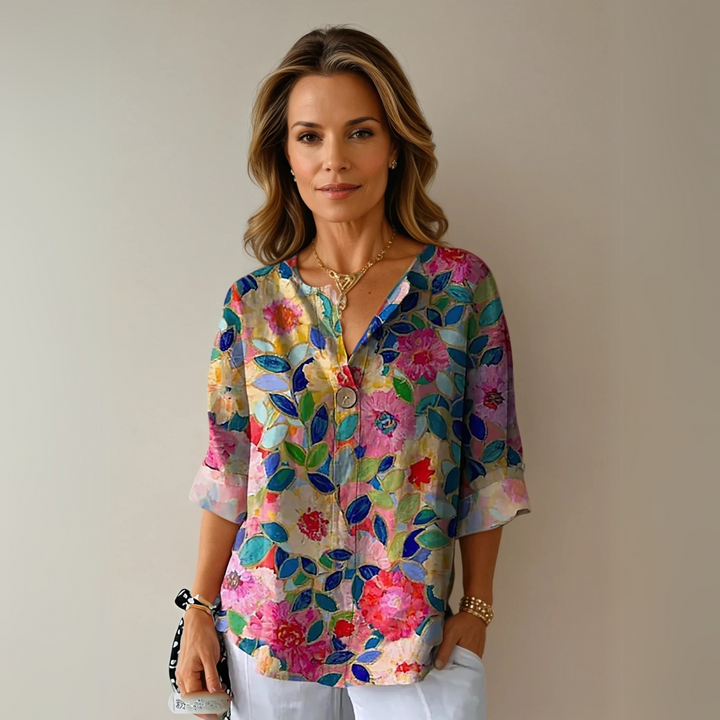Arlene | Schicke Bluse mit floralem Druck