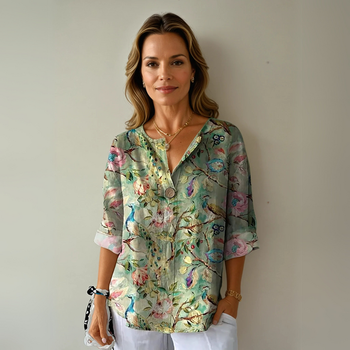 Arlene | Schicke Bluse mit floralem Druck