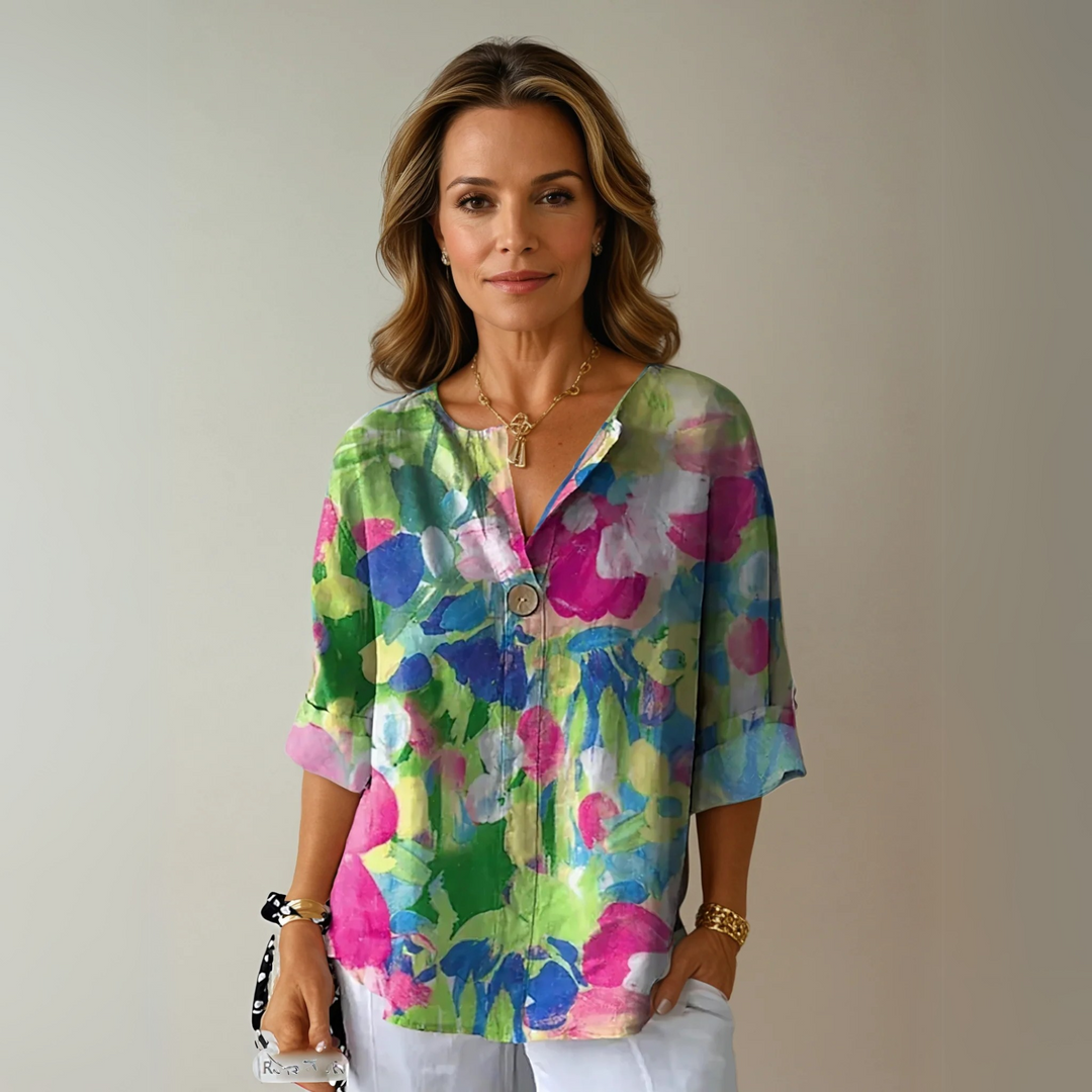 Arlene | Schicke Bluse mit floralem Druck