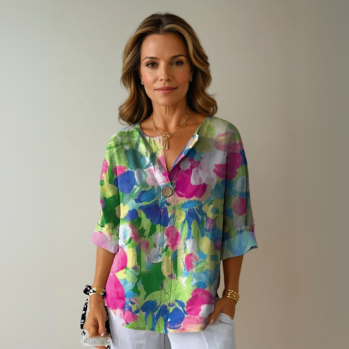 Arlene | Schicke Bluse mit floralem Druck