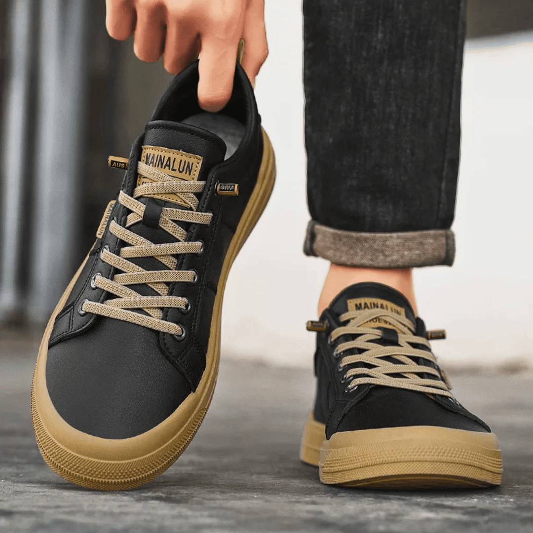 Harrington Sport Sneakers für Herren mit flachem Absatz