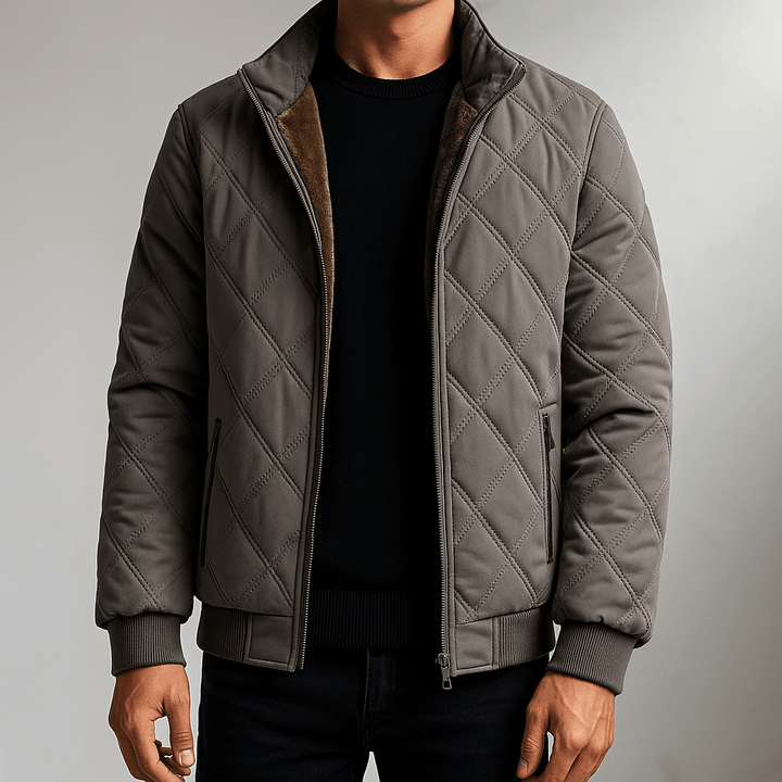 Herren Winterjacke mit Taschen, Langarm