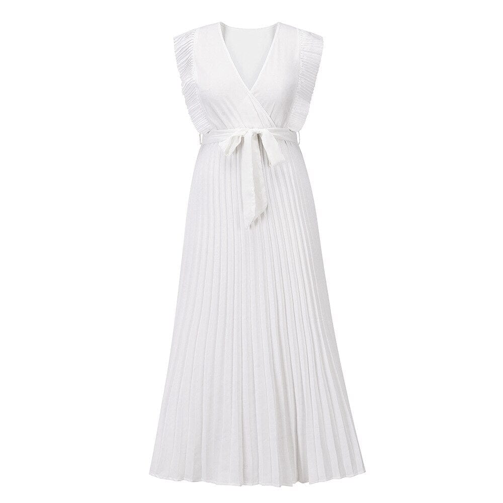 Maud | Kleid mit V-Ausschnitt