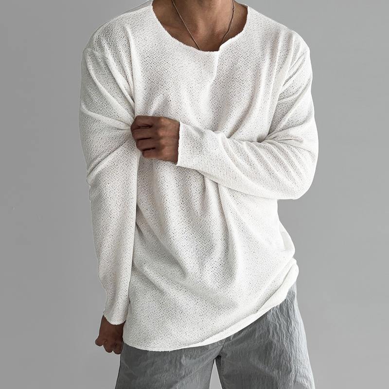 DAKOTA-sweatshirt für Herren mit Rundhalsausschnitt und langen Ärmeln