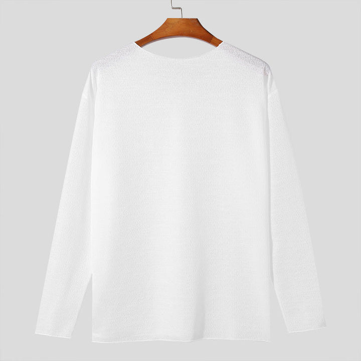 DAKOTA-sweatshirt für Herren mit Rundhalsausschnitt und langen Ärmeln